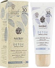 Духи, Парфюмерия, косметика Крем для лица солнцезащитный - Naobay Detox Sun Shield Cream SPF 30