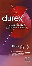 Презервативы, 12 шт - Durex Fetherlite Elite Extra Lubricated — фото N1