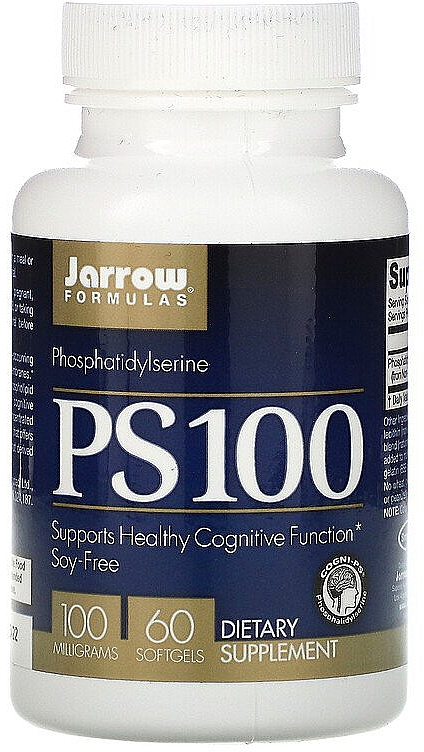 Пищевые добавки в гелевых капсулах - Jarrow Formulas PS100 100 mg — фото N1