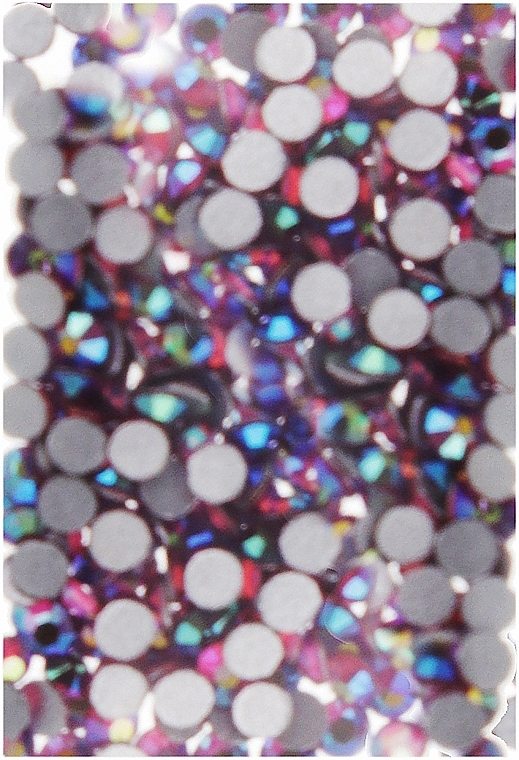 Декоративні кристали для нігтів "Fucsia AB",  розмір SS 03, 200 шт. - Kodi Professional — фото N1