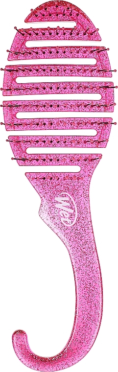 Щітка для всіх типів волосся, рожева - Wet Brush Shower Detangler Pink Glitter — фото N1