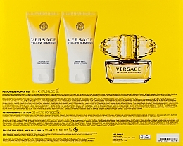 Versace Yellow Diamond - Набір (edt/50 ml + b/lot/50 ml + sh/gel/50 ml) — фото N3