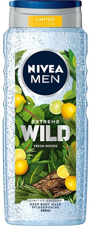 Гель для душу "Ліс" - NIVEA MEN Extreme Wild Fresh Woods