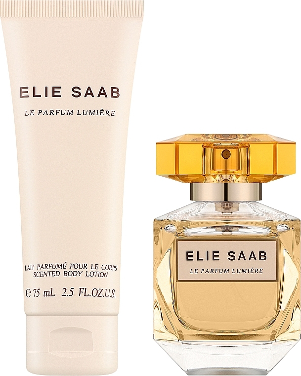 Elie Saab Le Parfum Lumiere - Набор (edp/50ml + b/lot/75ml) — фото N1