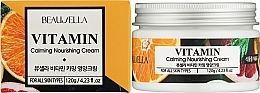 Живильний крем для обличчя з вітамінним комплексом - Beausella Vitamin Calming Nourishing Cream — фото N2