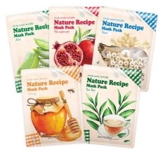 Духи, Парфюмерия, косметика Маска для лица тканевая "Жемчуг" - Secret Key Nature Recipe Mask Pack