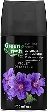 Змінний балон для автоматичного освіжувача повітря "Фіалковий" - Green Fresh Automatic Air Freshener Violet — фото N1