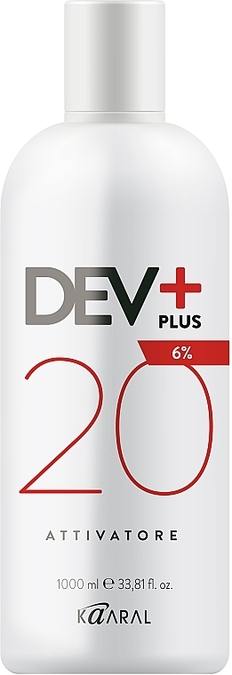 Универсальный окислитель 6% - Kaaral Dev Plus Vol. 20 — фото N2