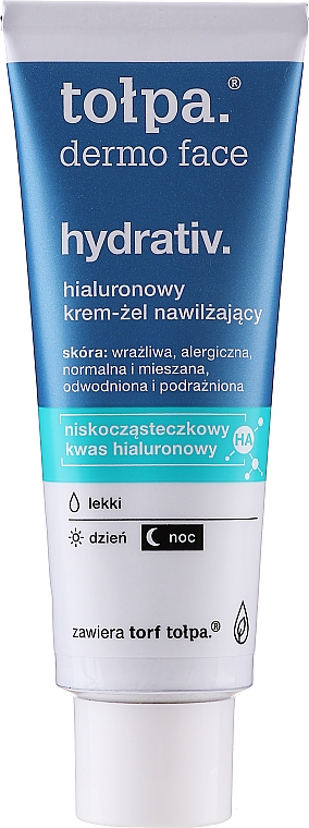 Легкий зволожувальний крем для обличчя - Tolpa Dermo Face Hydrativ Light Moisturizer Relaxing Cream — фото N3