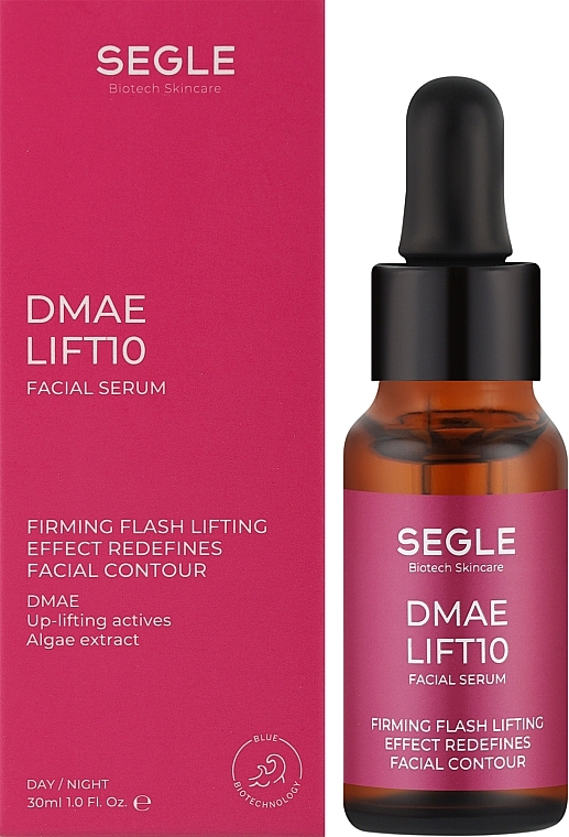 Сироватка з ефектом ліфтингу для обличчя - Segle DMAE Lift 10 Facial Serum — фото N3