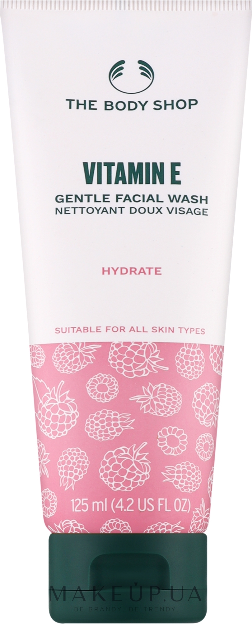 Гель для вмивання обличчя "Вітамін Е" - The Body Shop Vitamin E Gentle Facial Wash — фото 125ml