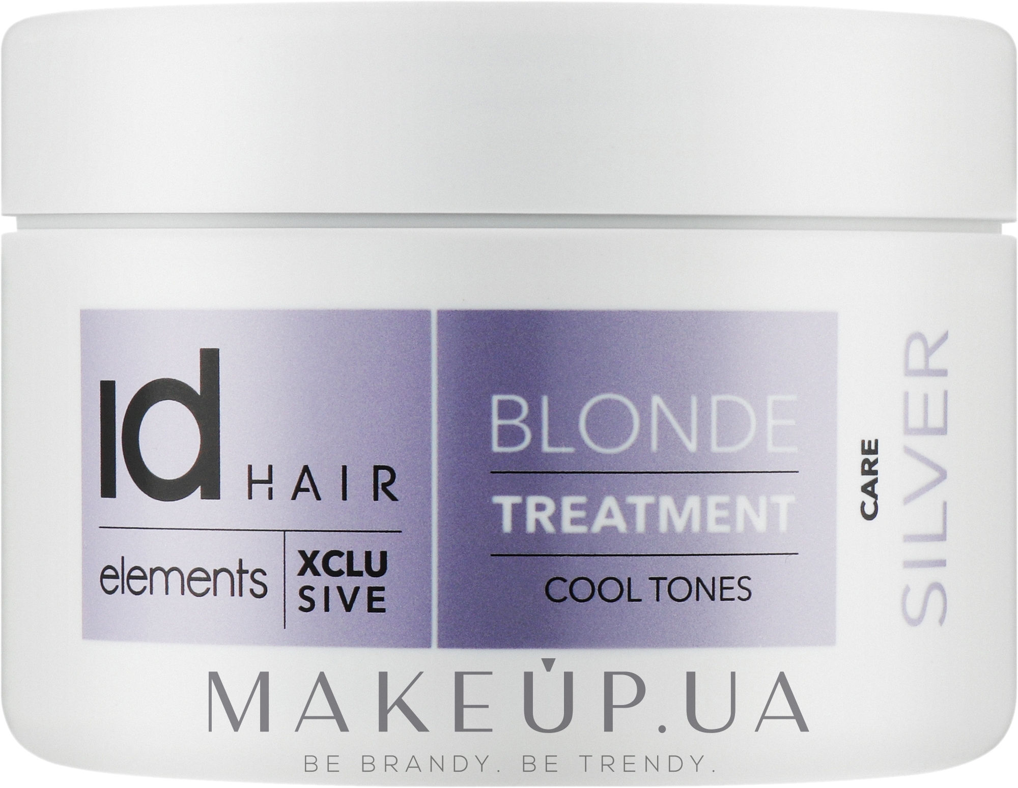 Маска для світлого та сивого волосся - idHair Elements Xclusive Blonde Silver Treatment — фото 200ml