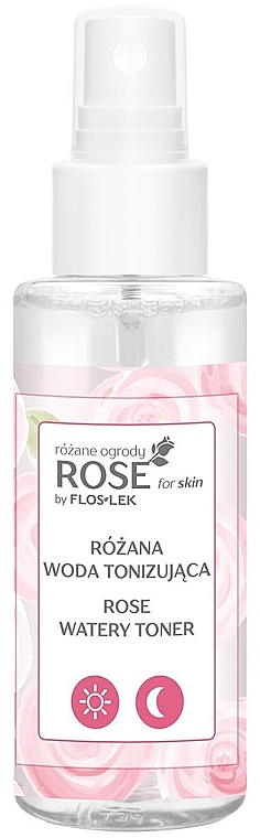 Набор - Floslek Rose For Skin (toner/95ml + cream/50ml) — фото N3