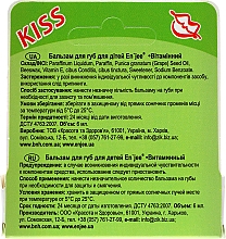 Бальзам для губ дитячий "Вітамінний" - Enjee Kiss — фото N3