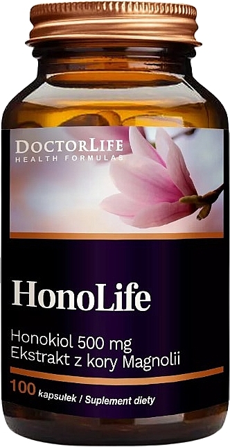 Пищевая добавка "Экстракт коры магнолии" - Doctor Life HonoLife — фото N1