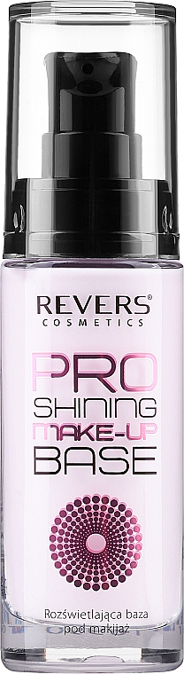 Мерехтлива база під макіяж - Revers Pro Shining Make-Up Base — фото N1