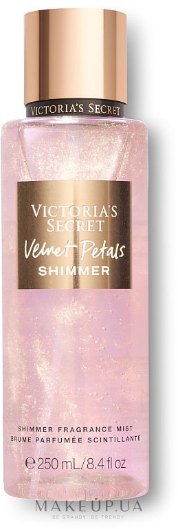 Парфюмированный спрей для тела - Victoria's Secret Velvet Petals Shimmer Fragrance Mist — фото 250ml