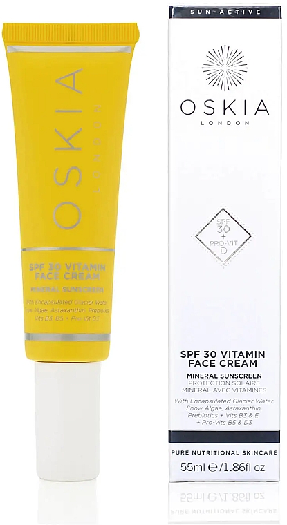 Сонцезахисний вітамінний крем для обличчя - Oskia SPF 30 Vitamin Face Cream — фото N2