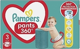 Подгузники-трусики Pants, размер 3 (Midi) 6-11 кг, 128 шт. - Pampers — фото N2