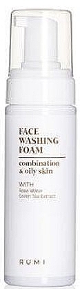 Пінка для вмивання, для комбінованої та жирної шкіри обличчя - Rumi Face Washing Foam Combination & Oily Skin — фото N1