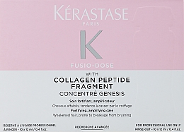 Концентрат для ослабленого та схильного до ламкості волосся - Kerastase Fusio-Dose Collagen Peptide Fragment — фото N3