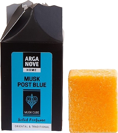 Ароматичний кубик для дому - Arganove Solid Perfume Cube Musk Post Blue — фото N2