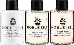 Noble Isle Travel Trio Gift Set - Набор (sh/75ml + cond/75ml + sh/gel/75ml) — фото N2