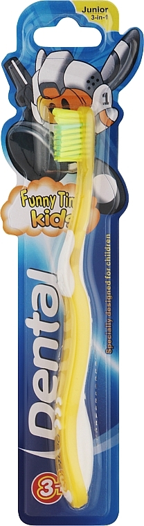 Зубна щітка для дітей 3+ Funny Time - Dental Toothbrus Kids — фото N1
