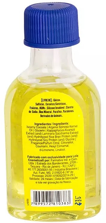 Арганова олія для лікування та відновлення волосся - Lola Cosmetics Argan Oil — фото N2