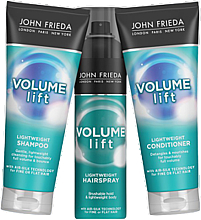 Парфумерія, косметика Набір Luxurious Volume "Разом дешевше" - John Frieda Luxurious Volume (shm/250ml + spray/250ml + cond/250ml)