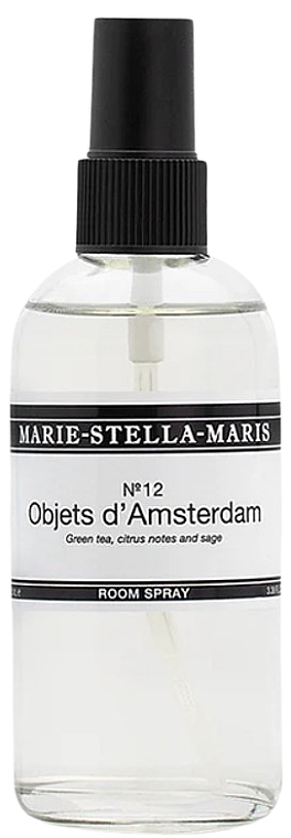 Ароматичний спрей для дому - Marie-Stella-Maris №12 Objets d'Amsterdam Room Spray — фото N1