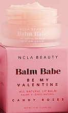 Парфумерія, косметика Бальзам для губ - NCLA Beauty Balm Babe Candy Roses Lip Balm
