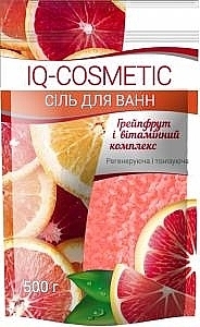 Сіль для ванни "Грейфрут і вітамінний комплекс" - IQ-Cosmetic