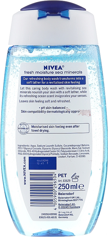 Гель для душу  - NIVEA Pure Fresh Shower Gel — фото N2