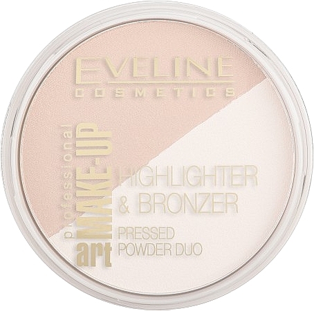 Eveline Art. Professional Make-Up Glam - Подвійна пудра