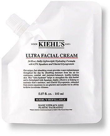 Увлажняющий крем для лица - Kiehl's Ultra Facial Cream Refill (дой-пай) — фото N1