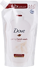 Жидкое крем-мыло - Dove Caring Hand Wash Nourishing Silk (дой-пак) — фото N3