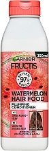 Парфумерія, косметика Бальзам-ополіскувач "Соковитий кавун" для тонкого волосся, що потребує об'єму - Garnier Fructis HairFood