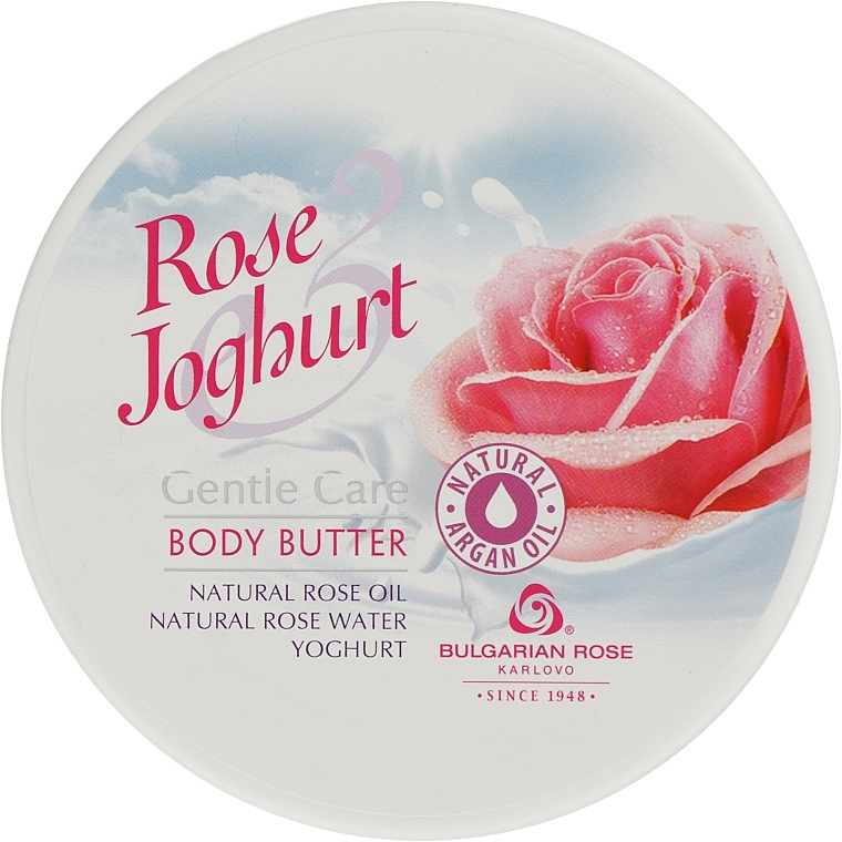 Масло для тіла - Bulgarian Rose Body Butter Rose Joghurt — фото N1