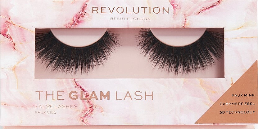 Накладные ресницы - Makeup Revolution 5D Cashmere Faux Mink Lashes Glam Lash — фото N1