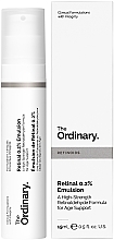 Сыворотка для лица с ретинолом - The Ordinary Retinal 0.2% Emulsion Serum — фото N2