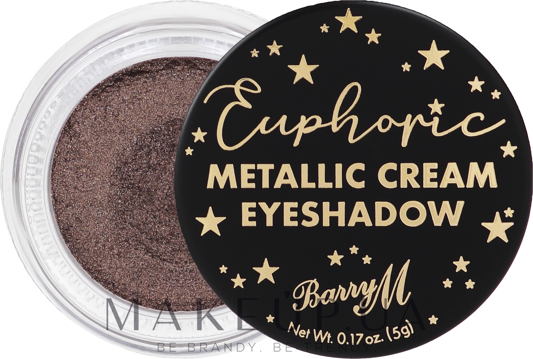 Тіні для повік - Barry M Euphoric Metallic Cream Eye Shadow — фото Honoured