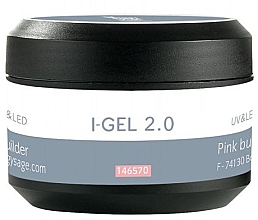 Моделювальний гель, рожевий - Peggy Sage I-GEL 2.0 UV&LED Builder Gel Pink — фото N2