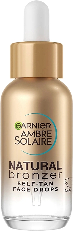Капли для автозагара лица - Garnier Ambre Solaire Natural Bronzer Self-Tan Face Drops — фото N2