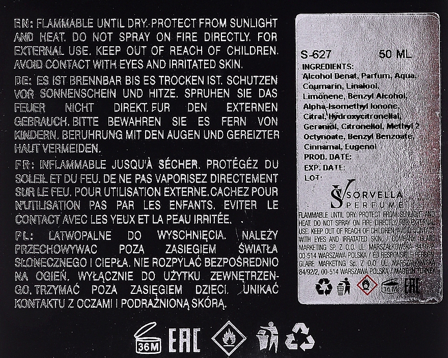 Sorvella Perfume S-627 - Парфумована вода — фото N3