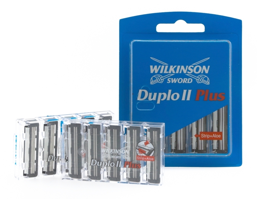 Змінні касети для гоління, 10 шт. - Wilkinson Sword Duplo 2 Plus — фото N2