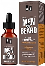 Парфумерія, косметика Олія для догляду за бородою та вусами - AA Cosmetics Men Beard Grooming Oil