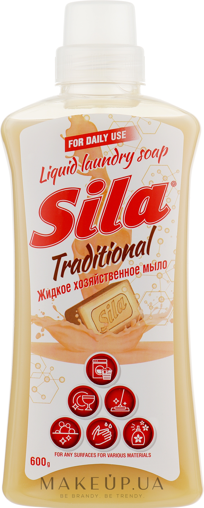 Хозяйственное жидкое мыло - Sila — фото 600g