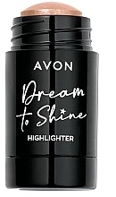 Парфумерія, косметика Хайлайтер-стік для обличчя - Avon Dream To Shine Highlighter