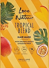 Маска для волос с органическим манго и маракуей - Oriflame Love Nature — фото N1